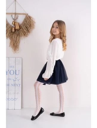 DÍVČÍ PROLAMOVANÉ PUNČOCHÁČE ANTONINA DR2413