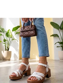 Sandály na podpatku model 229785 Solea