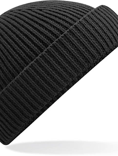 Beechfield B 383R Pletená čepice "Harbour" 53.383R black