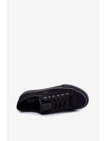 Pánské Textilní Tenisky Big Star RR174338 Černé