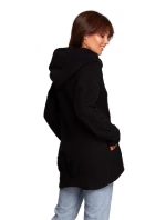 Dámský svetr s kapucí B249 - BE