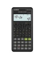 CASIO FX-82ESPLUS-2 VĚDECKÁ KALKULAČKA, 252 FUNKCÍ, 77X162MM, ČERNÁ KRABIČKA
