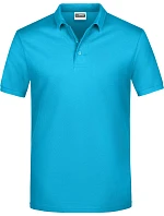 Daiber JN 792 Pánské piqué polo 02.0792 turquoise Daiber JN 792 Pánské piqué polo 02.0792 turquoise