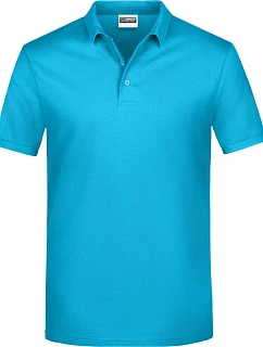 Daiber JN 792 Pánské piqué polo 02.0792 turquoise