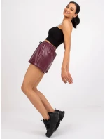 Šortky CHA SN 1230.20 bordó