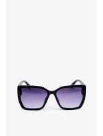 Dámské klasické sluneční brýle s ozdobnými detaily UV400 černá Dámské klasické sluneční brýle s ozdobnými detaily UV400 černá