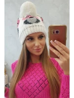 Dámská čepice Owl K340 bílá Dámská čepice Owl K340 bílá