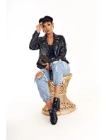 Dámské Kozene Tenisky Big Star Černé V274871