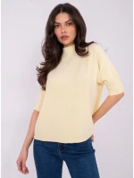 Jumper MI SW 0512.77 světle žlutý Jumper MI SW 0512.77 světle žlutý