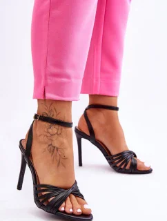 Sandály na podpatku model 181072 Step in style