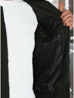 Pánská přechodná bunda bomber zelená FashionStreet TX5018