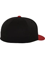 Flexfit 6210/6210T 6 panelová kšiltovka Premium 210 Fitted 55.6210 black/red