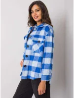 EM košile KS 2856 1.21P bílá a modrá EM košile KS 2856 1.21P bílá a modrá