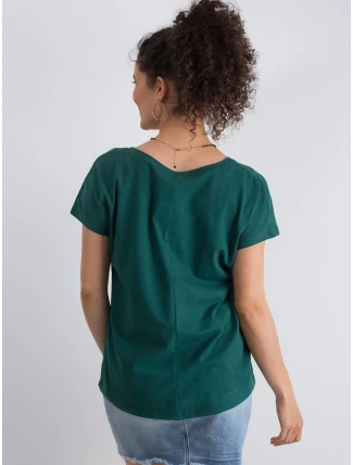 Tričko RV TS 4832.35P tmavě zelená