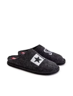 Klasické pánské pantofle Big Star KK176003 Černé Klasické pánské pantofle Big Star KK176003 Černé