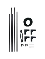 MOSKYTIÉRA DO OKNA ALU 150X130CM GARDEN LIFE