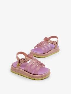 Voňavé dětské sandály na suchý zip ZAXY Purple