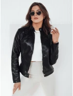 Dámská kožená bunda KLIROS černá FashionStreet TY4159
