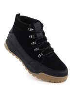 Pánské nevyhřívané kožené trapery černé Big Star SS174265