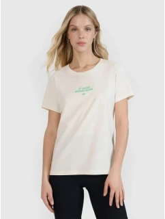 Dámské tričko s potiskem 4F 4FRSS25TTSHF2786-11S