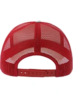 Atlantis Headwear Rapper Cotton-S 5 panelová Trucker kšiltovka 33.0260 white/red Atlantis Headwear Rapper Cotton-S 5 panelová Trucker kšiltovka 33.0260 white/red
