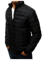 Pánská přechodná prošívaná bunda černá TX3270