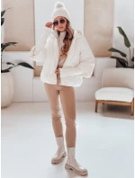 MISSLAYER dámská zimní bunda s kapucí bílá FashionStreet TY5036
