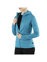 Viking Jukon Hoodie Dámská rychleschnoucí tyrkysová mikina (730/23/0900/70)