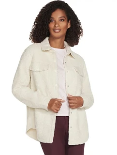 Bunda Skechers Sherpa JA182-CRW, béžová, velikost L