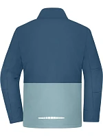 Daiber JN 1886 3-vrstvá softshellová bunda 02.1886 deep blue/steel blue