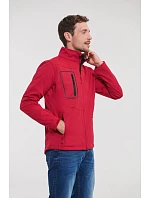 Russell Athletic 520M Pánská 3-vrstvá sportovní softshell bunda 10.520M classic red Russell Athletic 520M Pánská 3-vrstvá sportovní softshell bunda 10.520M classic red