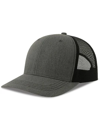 Atlantis Headwear Sonic-S 6 panelová Trucker kšiltovka 33.0259 grey melange/black Atlantis Headwear Sonic-S 6 panelová Trucker kšiltovka 33.0259 grey melange/black