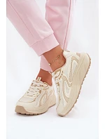 Dámské sportovní tenisky Big Star TT274326 HI-POLY SYSTEM Béžové