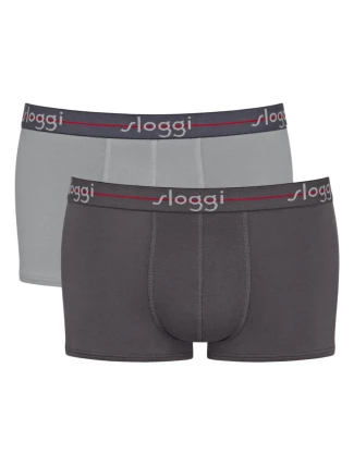 Pánské boxerky Start Hipster C2P box - BLACK - černé 0034 - SLOGGI