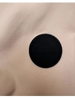 Damska kurtka z łańcuszkiem Goodlookin beżowa (KK6021-2)