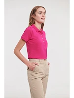 Russell Athletic 566F Dámské elastické piqué polo 10.566F white