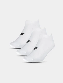 Dámské tréninkové ponožky 3 páry bílé 4FWMM00UFSOF136-10S