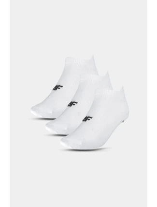 Dámské tréninkové ponožky 3 páry bílé 4FWMM00UFSOF136-10S