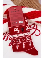 Pánské Vánoční Ponožky Běžící Sob Červené