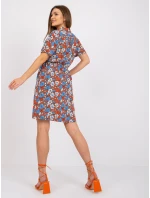 Šaty D73781M30312A hnědé