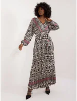 DHJ SK 16656 šaty.13X černá a béžová DHJ SK 16656 šaty.13X černá a béžová