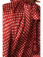 S235 Chiiffonová halenka se zavazováním na zádech - model 2 S235 Chiiffonová halenka se zavazováním na zádech - model 2