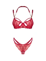 Dámský svůdný set Matildea červený - Obsessive