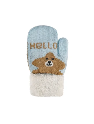 RUKAVICE 1 PRST S KOŽEŠINOU R-213DB