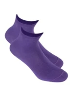 Hladké ponožky s elastanem 2-6 let VIOLET 21-23