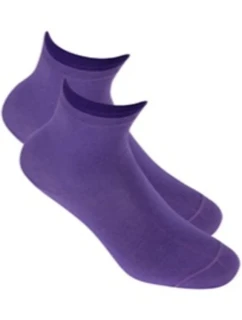 Hladké ponožky s elastanem 2-6 let VIOLET 21-23