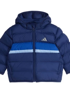 Dětská bunda adidas Synthetic Down navy blue JL7392