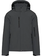 Kariban K 650 Pánská 3-vrstvá softshellová parka s kapucí 20.K650 titanium Kariban K 650 Pánská 3-vrstvá softshellová parka s kapucí 20.K650 titanium