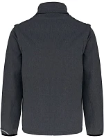 Kariban ProAct PA 323 3-vrstvá softshellová bunda s odep. rukávy 20.P323 marl dark grey Kariban ProAct PA 323 3-vrstvá softshellová bunda s odep. rukávy 20.P323 marl dark grey
