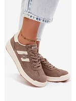 Dámské Sportovní Boty Sneakers Big Star UU274025 Tmavá béžová Dámské Sportovní Boty Sneakers Big Star UU274025 Tmavá béžová